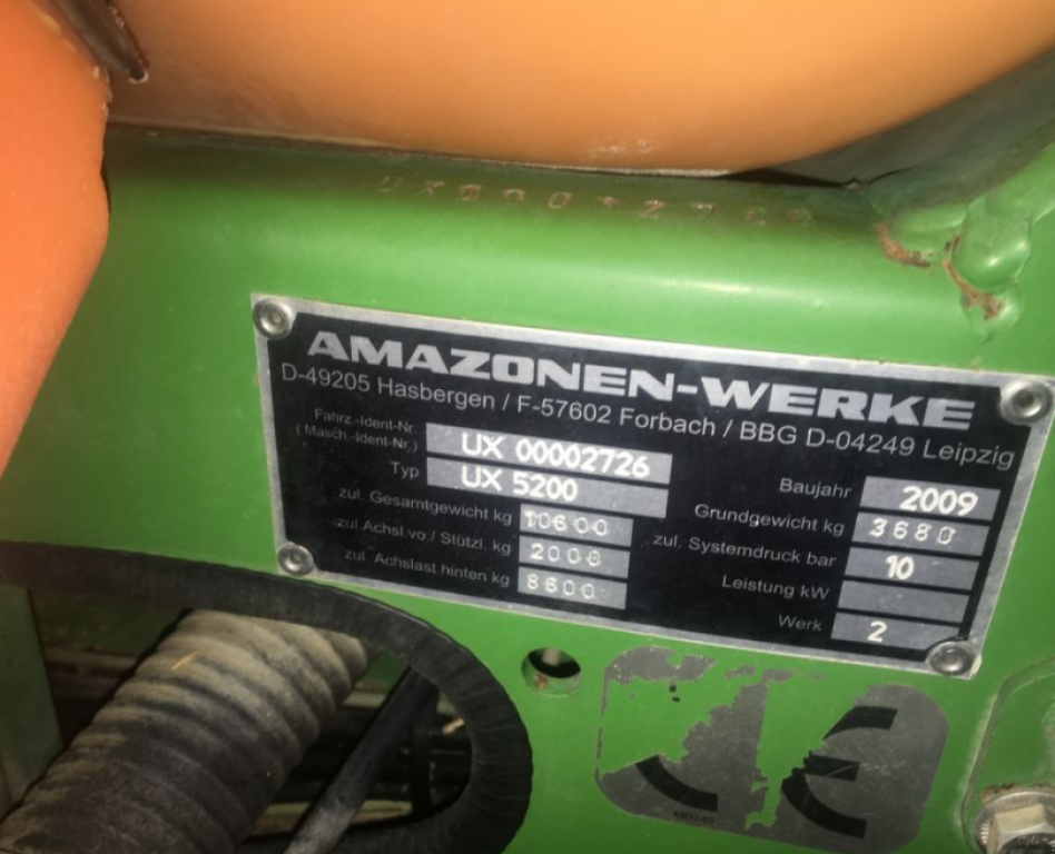 Weinbauspritze del tipo Amazone UX 5200,  en Житомир (Imagen 8)