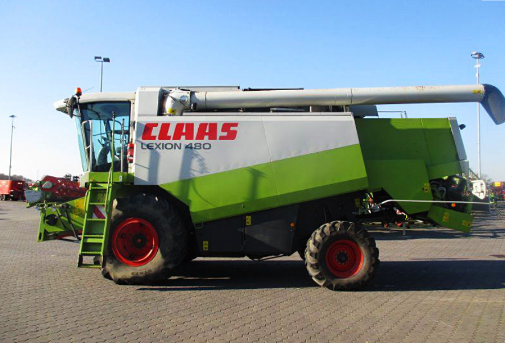 Oldtimer-Mähdrescher del tipo CLAAS Lexion 480 Evolution, Neumaschine en Житомир (Imagen 1)