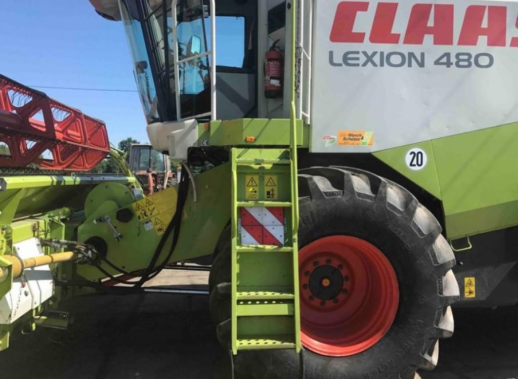 Oldtimer-Mähdrescher Türe ait CLAAS Lexion 480, Neumaschine içinde Бердичів (resim 3)