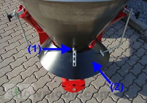 Düngerstreuer del tipo Sonstige Streuer Nordfarm NI180 für Traktoren (Saatgut, Düngemittel, Salz, Splitt), Neumaschine en Schwarzenberg (Imagen 4)