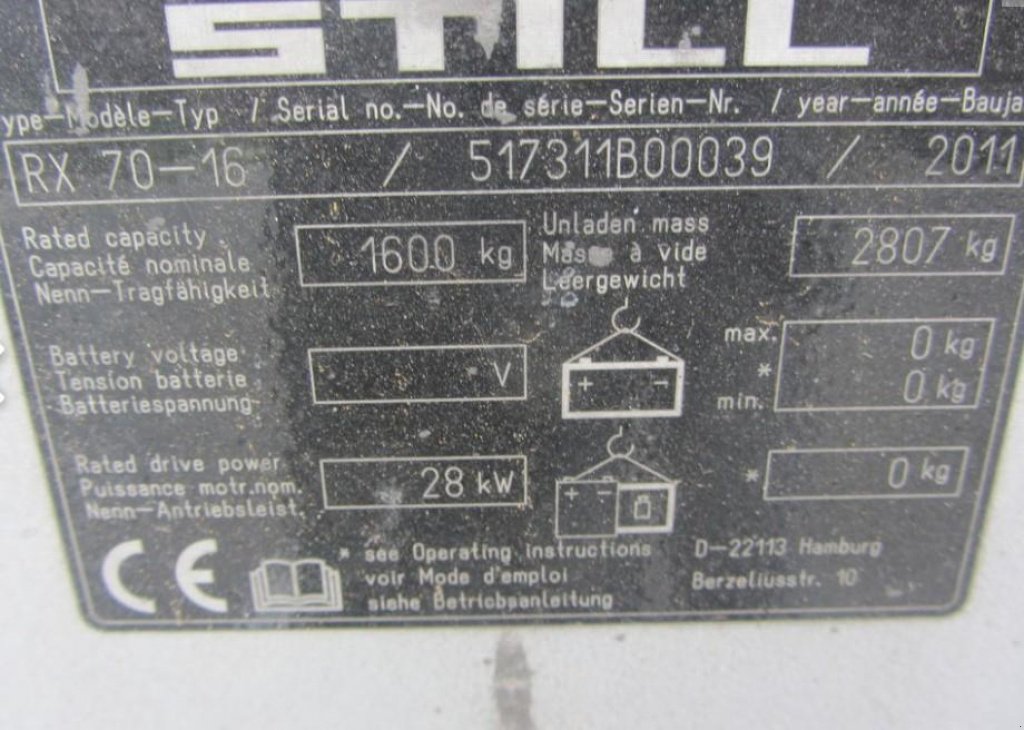 Gabelstapler tipa Still RX 70-16,  u Київ (Slika 5)