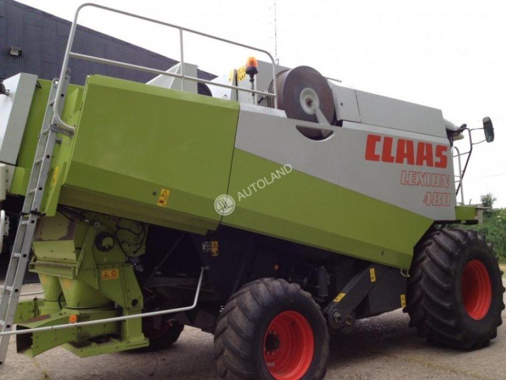 Oldtimer-Mähdrescher Türe ait CLAAS Lexion 480, Neumaschine içinde Здолбунів (resim 4)