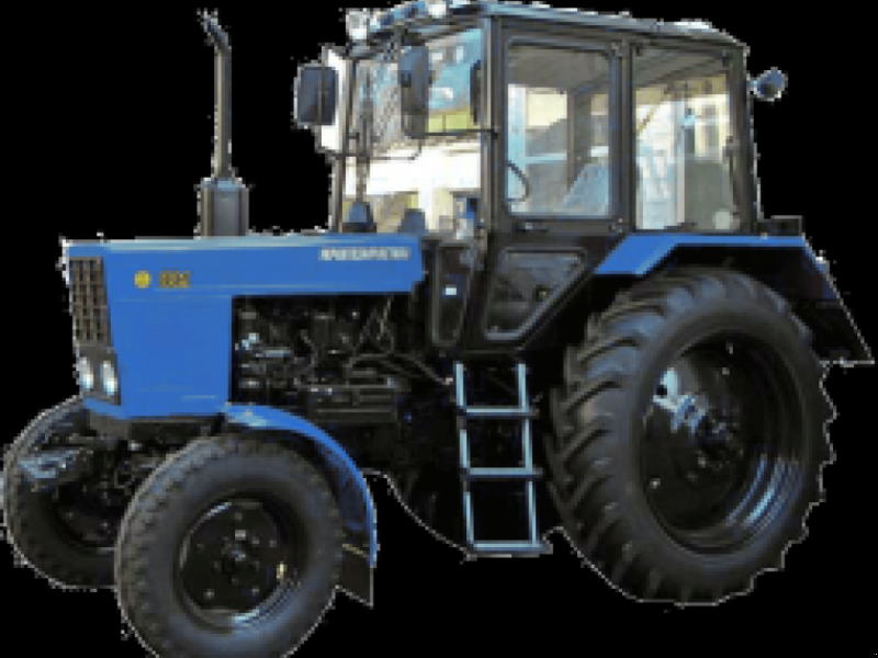 Oldtimer-Traktor del tipo Belarus Беларус-1221, Neumaschine en Вишневе (Imagen 1)
