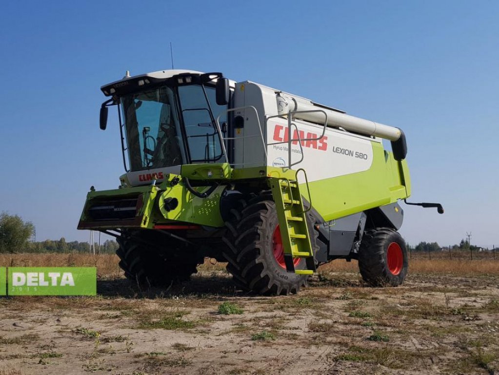 Oldtimer-Mähdrescher Türe ait CLAAS Lexion 580, Neumaschine içinde Путрівка (resim 13)