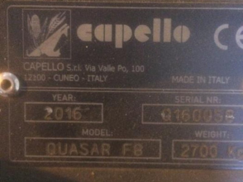 Maispflückvorsatz del tipo Capello Quasar F8, Gebrauchtmaschine In Полтава (Immagine 1)