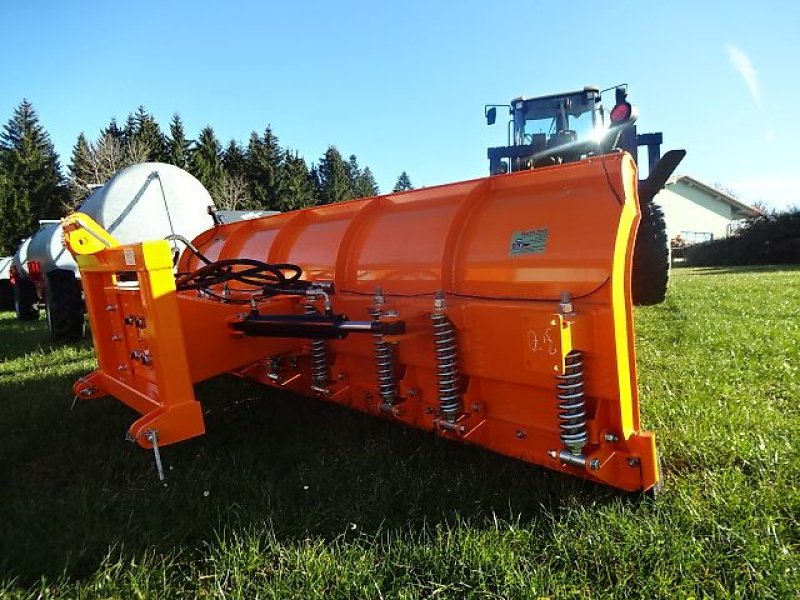 Schneepflug del tipo M&H Schneeschild 3 Meter SP -  Hydraulisch schwenkbar- mit Anfahrsicherung, Neumaschine In Neureichenau (Immagine 13)