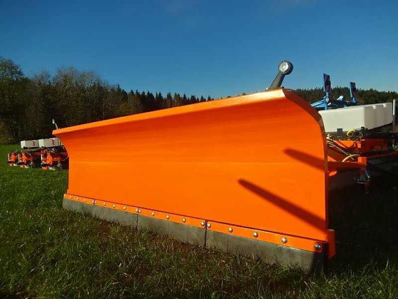 Schneepflug del tipo M&H Schneeschild 3 Meter SP -  Hydraulisch schwenkbar- mit Anfahrsicherung, Neumaschine In Neureichenau (Immagine 2)