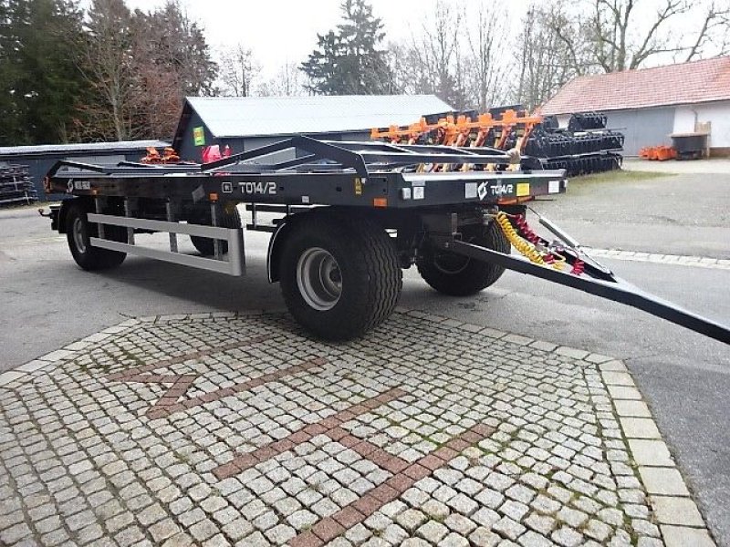 Ballentransportwagen Türe ait Metal-Fach T 014- 2 Ballentransportanhänger-Sonderpreis 2 K- DL Bremse, Neumaschine içinde Neureichenau (resim 30)