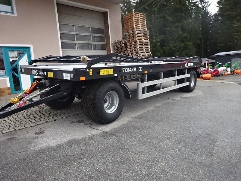 Ballentransportwagen tip Metal-Fach T 014- 2 Ballentransportanhänger-Sonderpreis 2 K- DL Bremse, Neumaschine in Neureichenau (Poză 17)