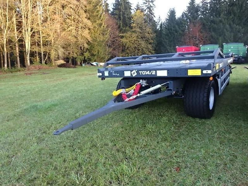 Ballentransportwagen typu Metal-Fach T 014- 2 Ballentransportanhänger-Sonderpreis 2 K- DL Bremse, Neumaschine w Neureichenau (Zdjęcie 11)