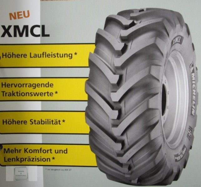Reifen typu Michelin 460/70R24 XMCL, Neumaschine v Gross-Bieberau (Obrázok 1)