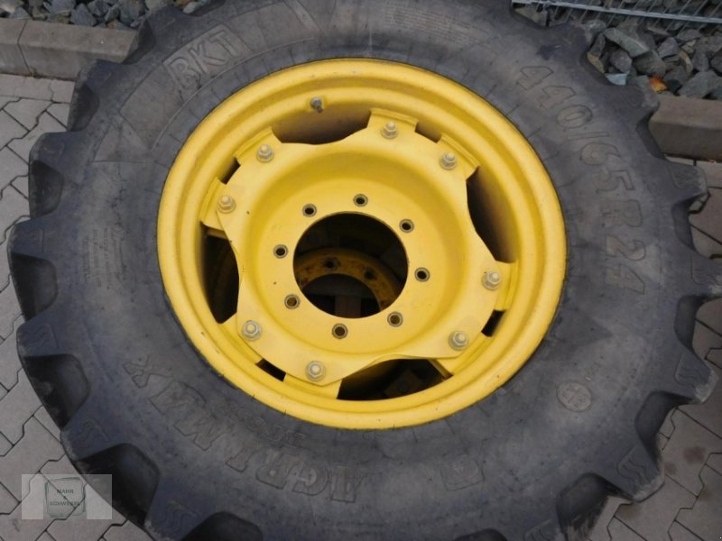 Komplettradsatz от тип BKT 440/65R24, Gebrauchtmaschine в Gross-Bieberau (Снимка 1)