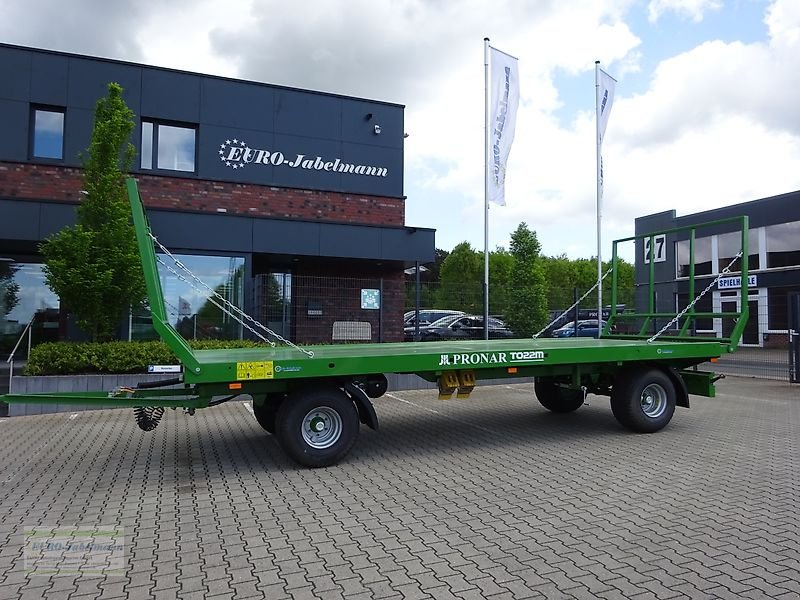 Ballentransportwagen del tipo PRONAR 2-achs Anhänger, Ballenwagen, Strohwagen, TO 22 M; 10,0 to, NEU, Neumaschine In Itterbeck (Immagine 4)