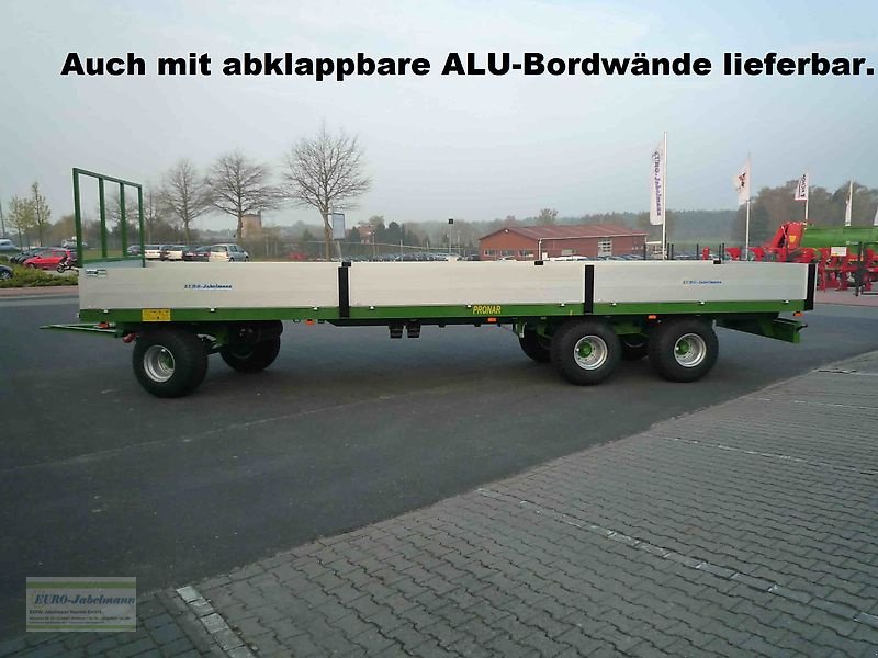 Ballentransportwagen van het type PRONAR 3-achs Ballenwagen, TO 26 M, Staukasten, Kotflüger, TÜV, 18 to, NEU, Neumaschine in Itterbeck (Foto 24)