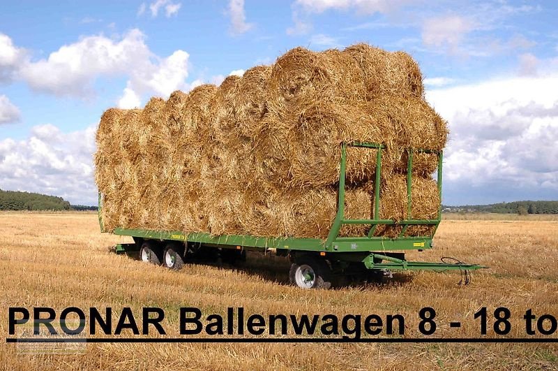 Ballentransportwagen tip PRONAR Ballenwagen, NEU, auch mit hydr. Ladungssicherung, 2 + 3 Achsen + Tandem, 10 - 24 to., Neumaschine in Itterbeck (Poză 26)