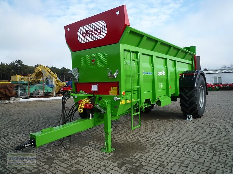 Dungstreuer van het type Unia Stalldungstreuer, Miststreuer, Apollo, Einachser, 9-13 t., Neumaschine in Itterbeck (Foto 12)