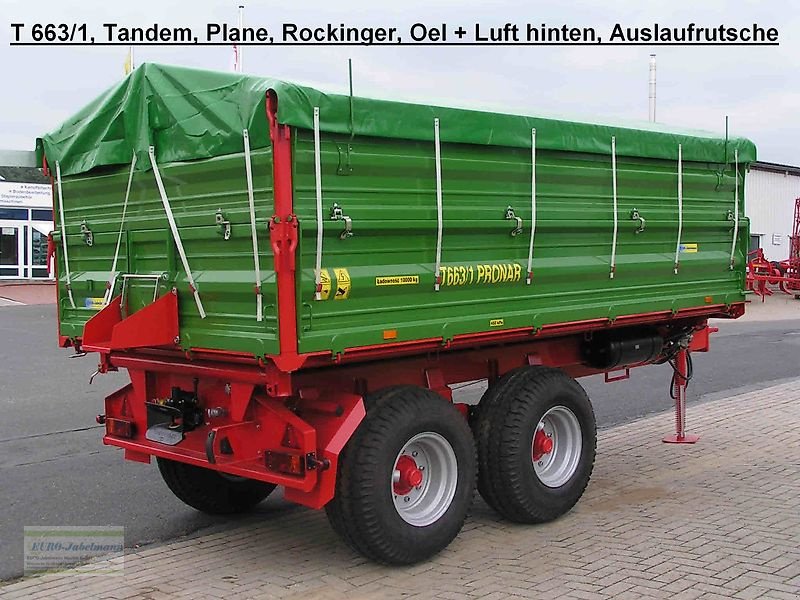 Kipper del tipo PRONAR Tandem Dreiseitenkipper, NEU, 8 - 18 to, Neumaschine In Itterbeck (Immagine 13)