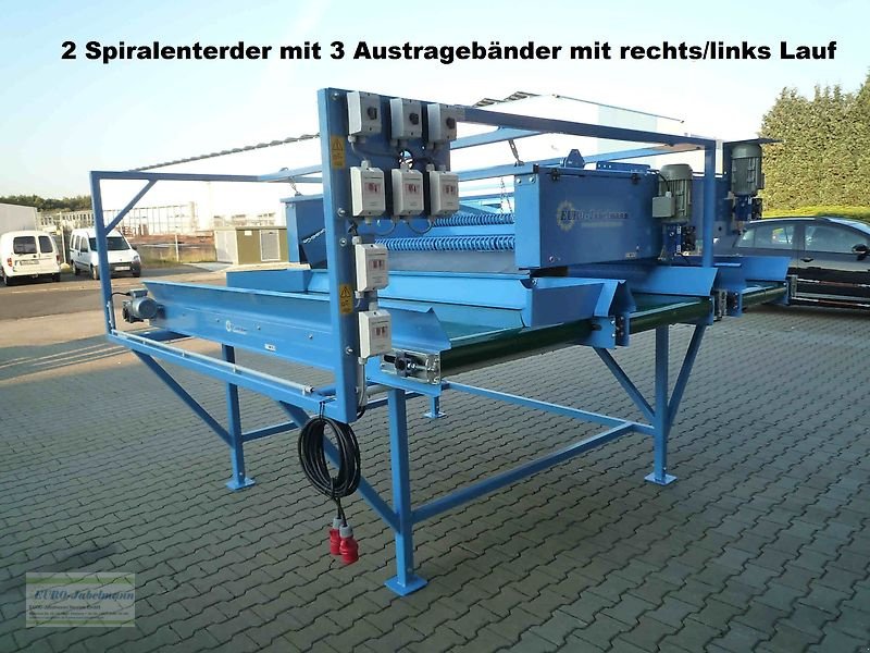 Lagertechnik от тип EURO-Jabelmann Doppelter Spiralwalzenenterder mit Austragebänder, NEU, Neumaschine в Itterbeck (Снимка 1)