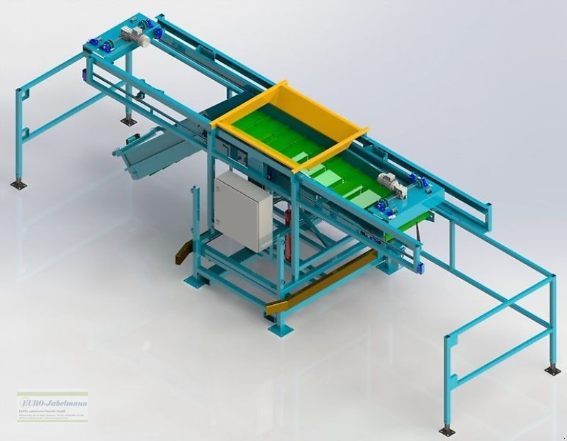 Lagertechnik Türe ait EURO-Jabelmann Kistenfüllgerät KFG 650-2 für Großkisten, NEU, Neumaschine içinde Itterbeck (resim 7)