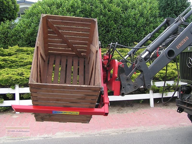 Frontladerzubehör del tipo EURO-Jabelmann Kistendrehgerät für Frontlader mit Euro-Aufnahme, NEU, Neumaschine In Itterbeck (Immagine 21)