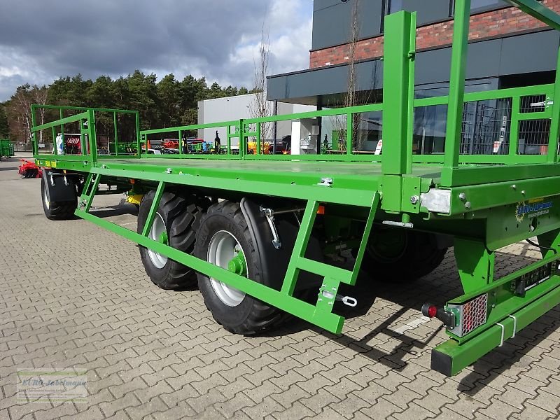 Ballentransportwagen del tipo PRONAR Flachwagen für Ballen- Kartoffelkisten- Gemüsekisten- und Obstkistentransport, TO 28, 24 to, NEU, Neumaschine In Itterbeck (Immagine 7)