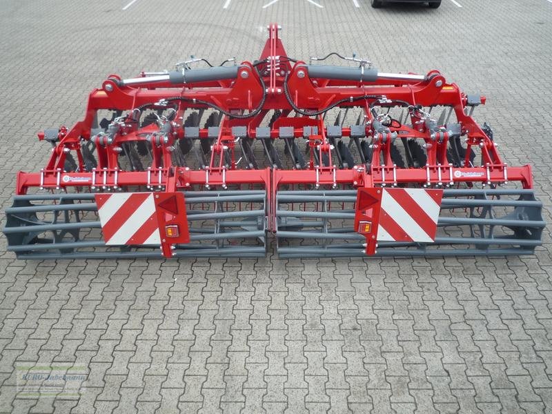 Kurzscheibenegge van het type Unia Ares XL, 4,50 m, 560 mm Scheiben, Rohrstabwalze 600 mm, NEU, ab Lager, Neumaschine in Itterbeck (Foto 5)