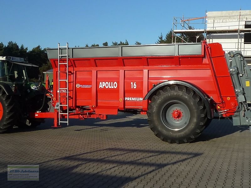 Dungstreuer typu Unia Stalldungstreuer, Miststreuer, Apollo 16, überjährig, Baujahr 2021, mit stehenden Walzen, Sonderpreis wie ausgestellt, Neumaschine w Itterbeck (Zdjęcie 1)