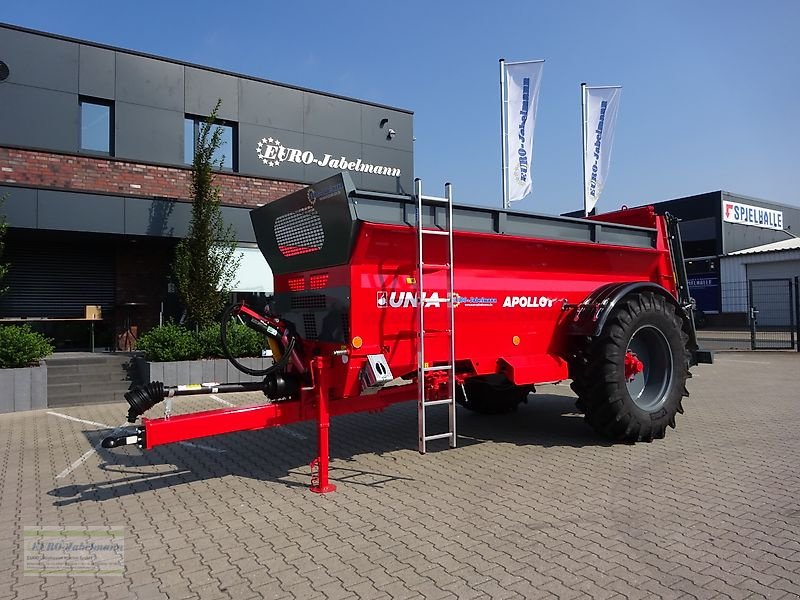 Dungstreuer of the type Unia Stalldungstreuer, Miststreuer, Apollo 8, überjährig Baujahr 2022, mit stehenden Walzen, Sonderpreis wie ausgestellt, Neumaschine in Itterbeck (Picture 1)