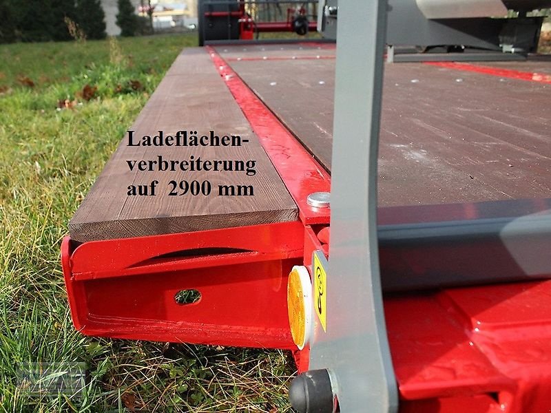 Tieflader Türe ait Sonstige Unia Transportplattform / Tieflader PL-6, hydr. absenkbar, inkl. Lenkachse, sofort verfügbar, Neumaschine içinde Itterbeck (resim 12)