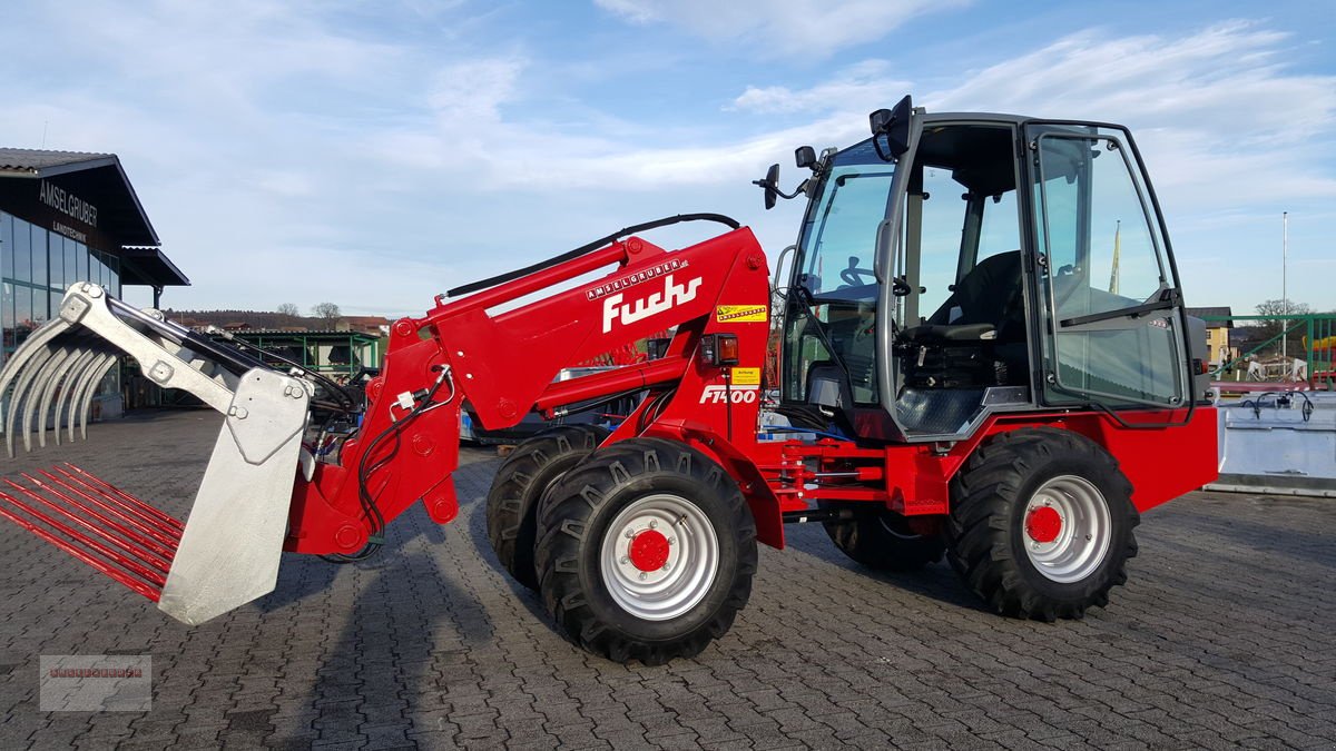 Hoflader типа Fuchs F 1400 Teleskop mit Kabine über 400 cm Hubhöhe, Vorführmaschine в Tarsdorf (Фотография 7)