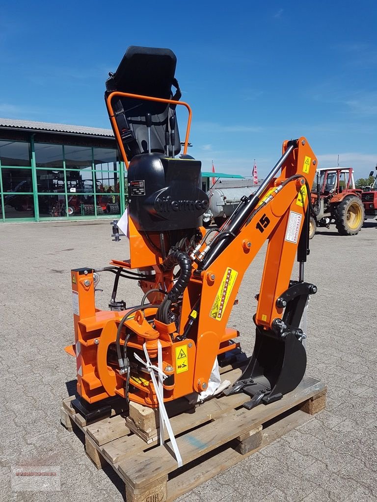 Sonstiges Traktorzubehör du type Tifermec L 15 Heckbagger mit Seitenverschub, Gebrauchtmaschine en Tarsdorf (Photo 4)