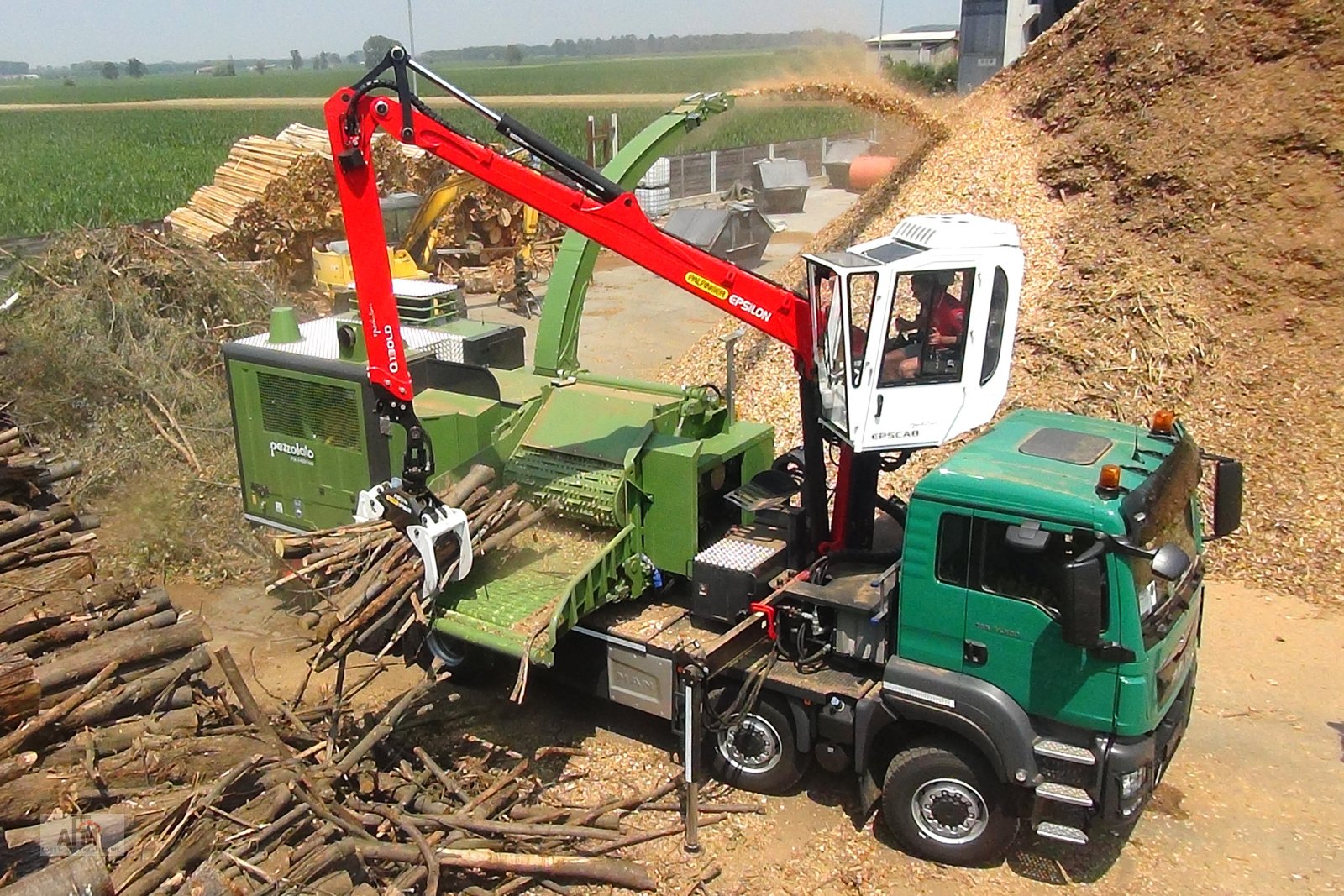 Holzhacker & Holzhäcksler des Typs Pezzolato PTH 1000-1400, Neumaschine in Gotteszell (Bild 2)