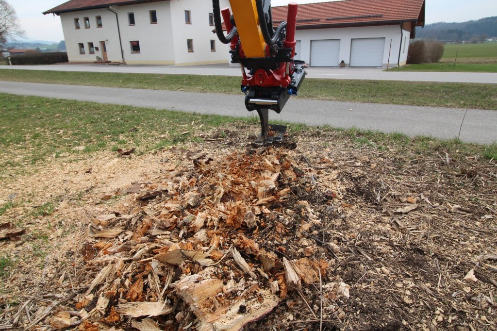 Zubehör typu Sonstige Wurzelbiber für Bagger Minibagger, Neumaschine w Petting (Zdjęcie 10)