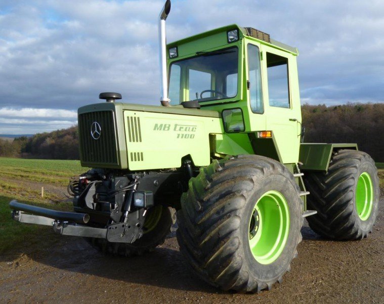 Tractor Mercedes-Benz MB-trac 1100 - technikboerse.com